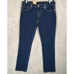 Levis 511 Slim Fit Jeans Mens 38x32 Dark Wash Indigo Stretch Denim New With Tags